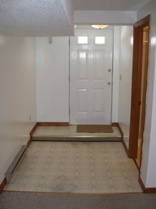 Front Door and Foyer from Inside
